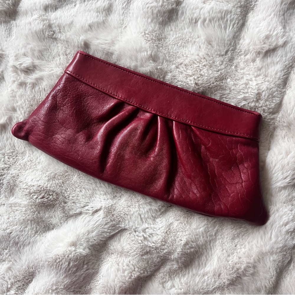 Lauren Merkin Leather Clutch